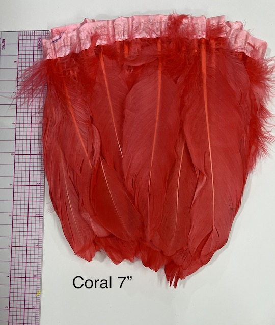 Nagorie Coral Feather 7"